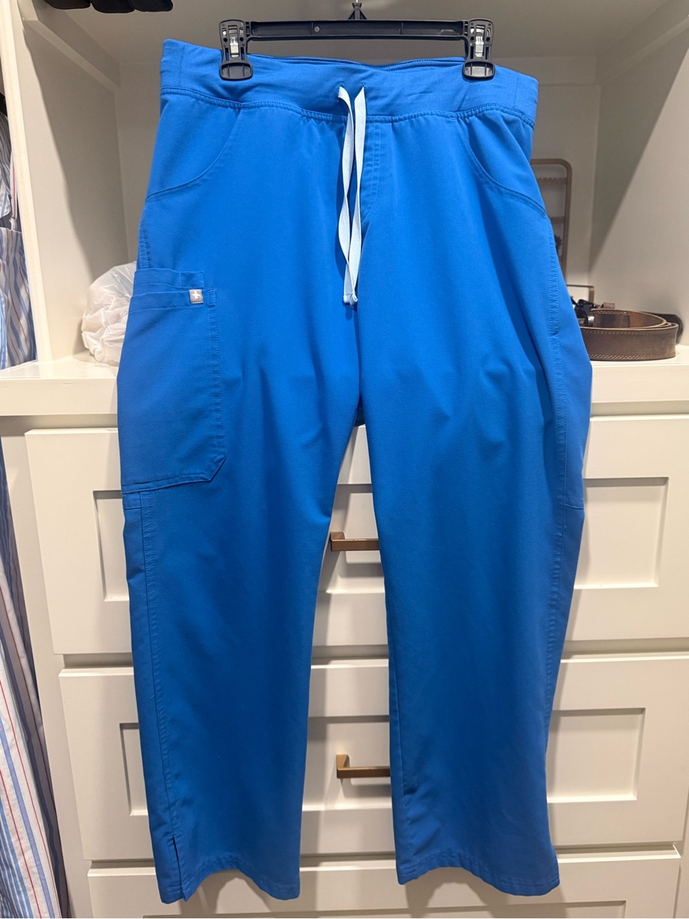 Figs Women's Bright Blue Drawstring Joggers